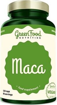 GreenFood Nutrition Maca 120 kapsúl