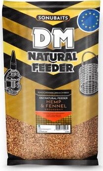 Sonubaits Vnadiaca zmes DM Natural Feeder Hemp & Fennel 1 kg