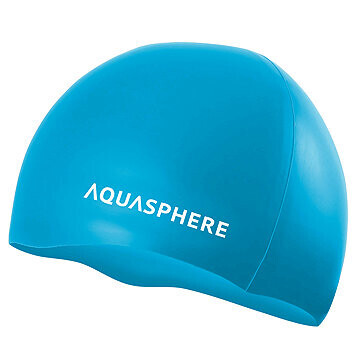 Aqua Sphere Plain Silicone Cap modrá/biela