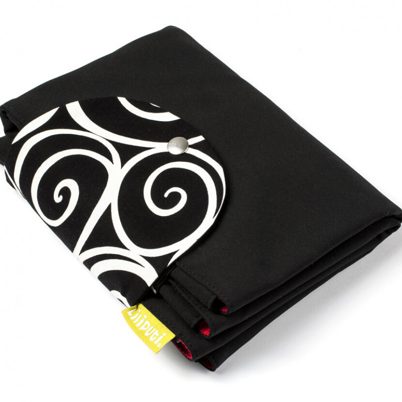 Prebaľovacia podložka Liliputi Elegance - čierna