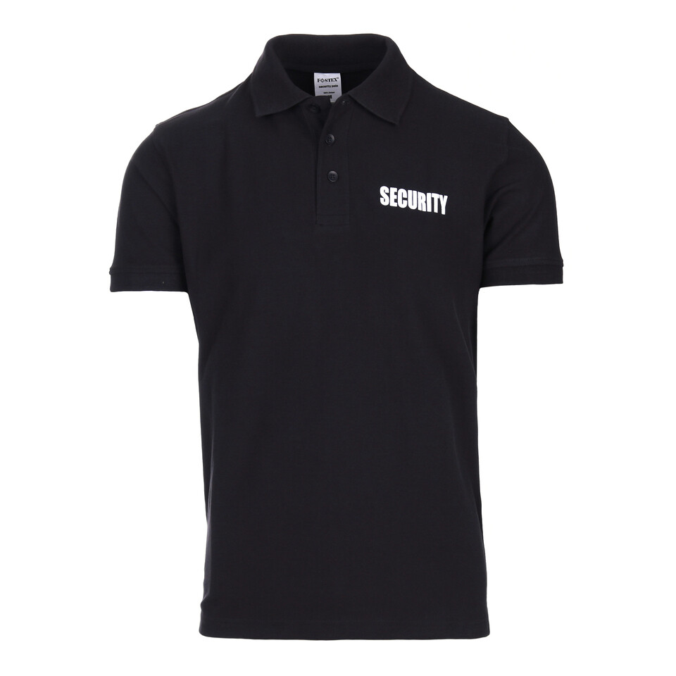 Polokošeľa Fostex Security - čierna, 5XL