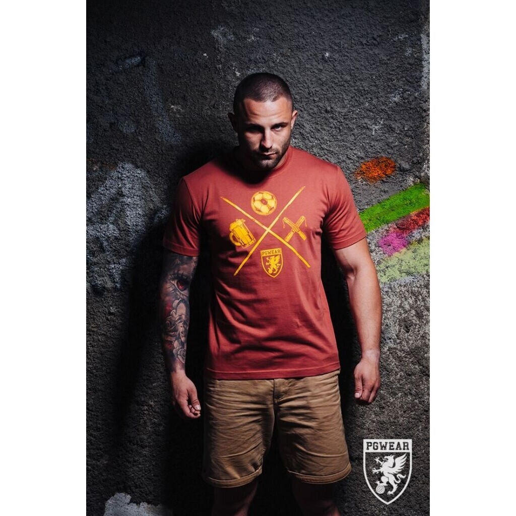 Triko PGwear X4 - červené, 3XL