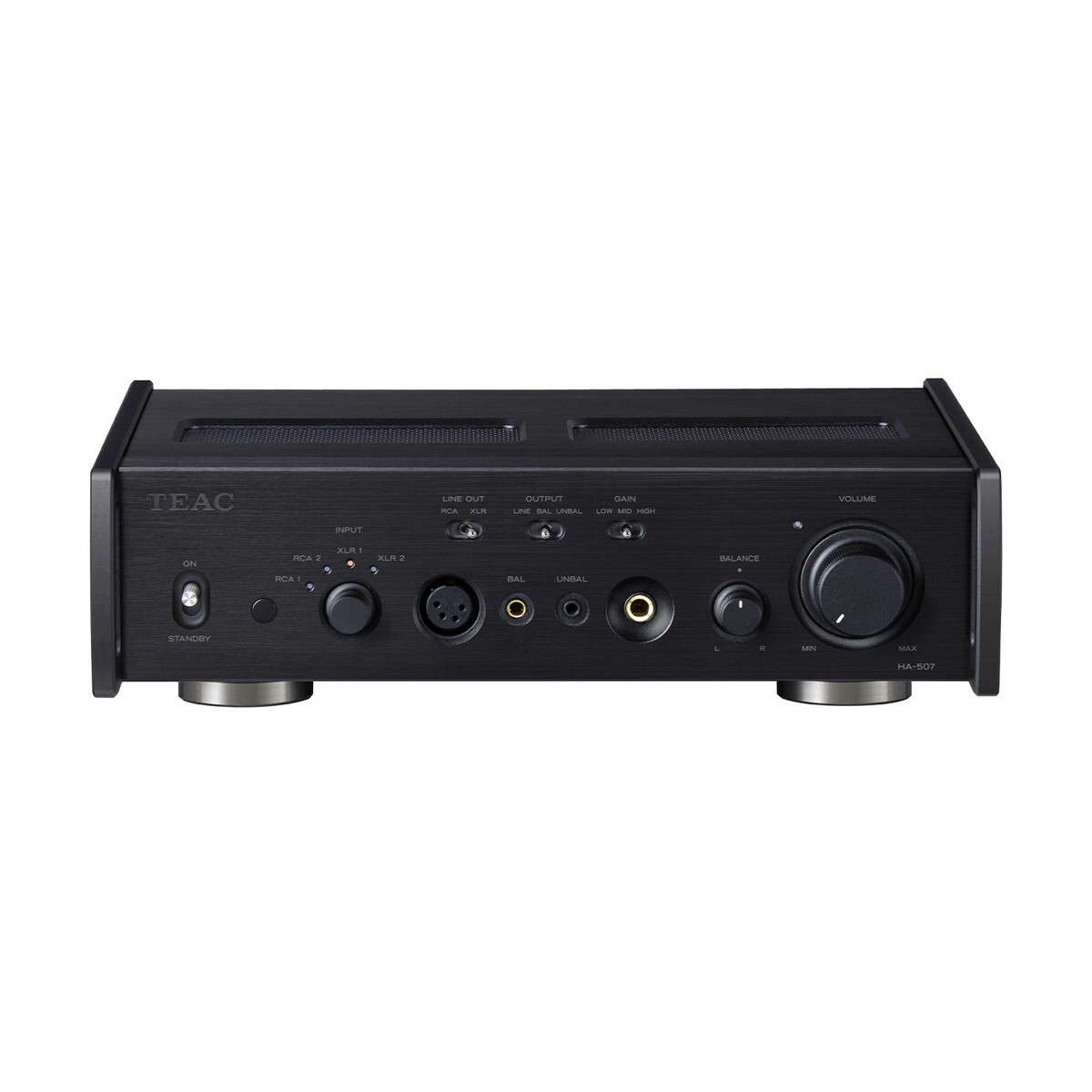 TEAC HA-507 Headphone- and Preamplifier Black