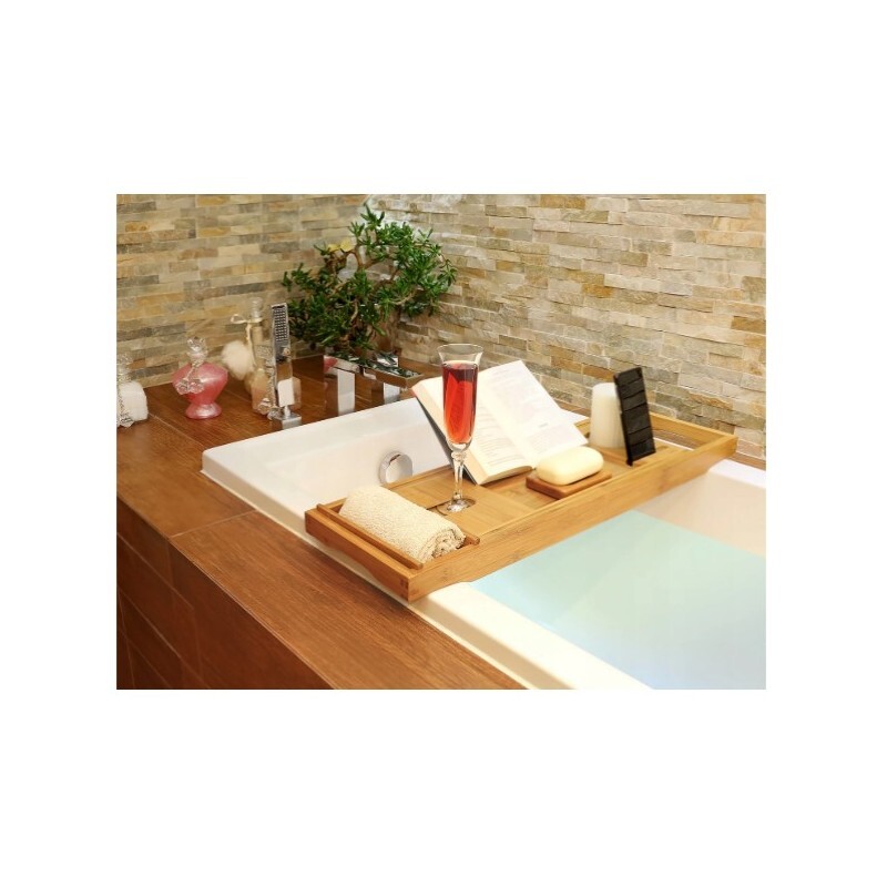 01702 DR Bambusový podnos na vaňu