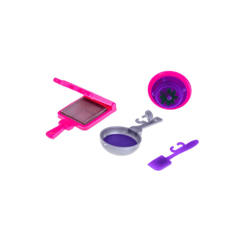 ZA2055 DR Bábika kuchárka + kuchynské doplnky Tyrkysová