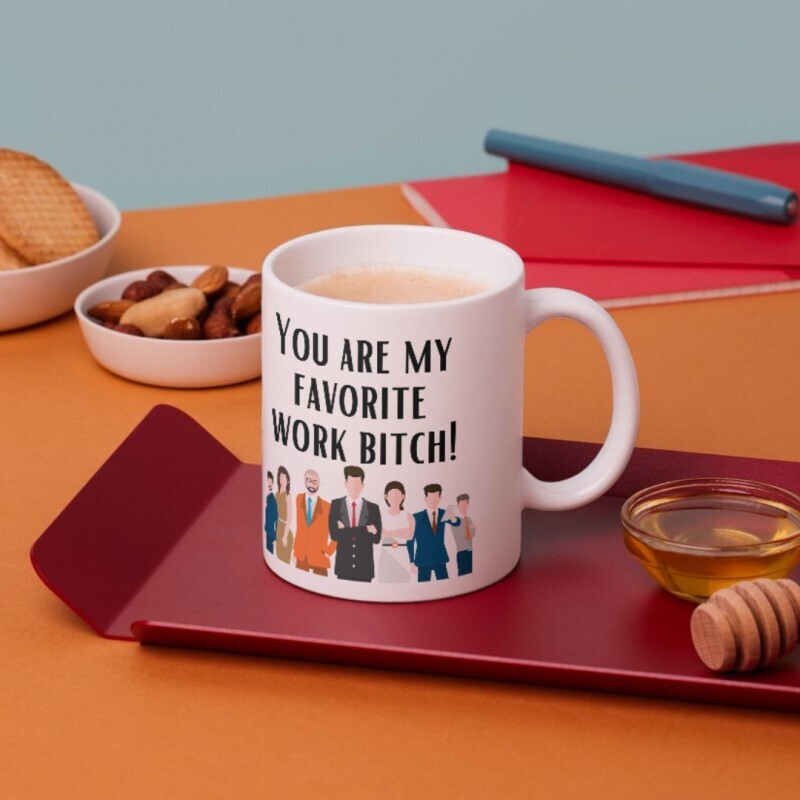 KH6-17 DR Hrnček - You are my favorite work b*tch 330ml