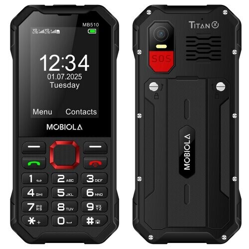 Mobiola MB510 TitanX Čierny