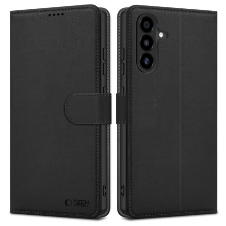 Tech-Protect Wallet knižkové puzdro na Samsung Galaxy A26 5G / A17 4G / 5G, čierne