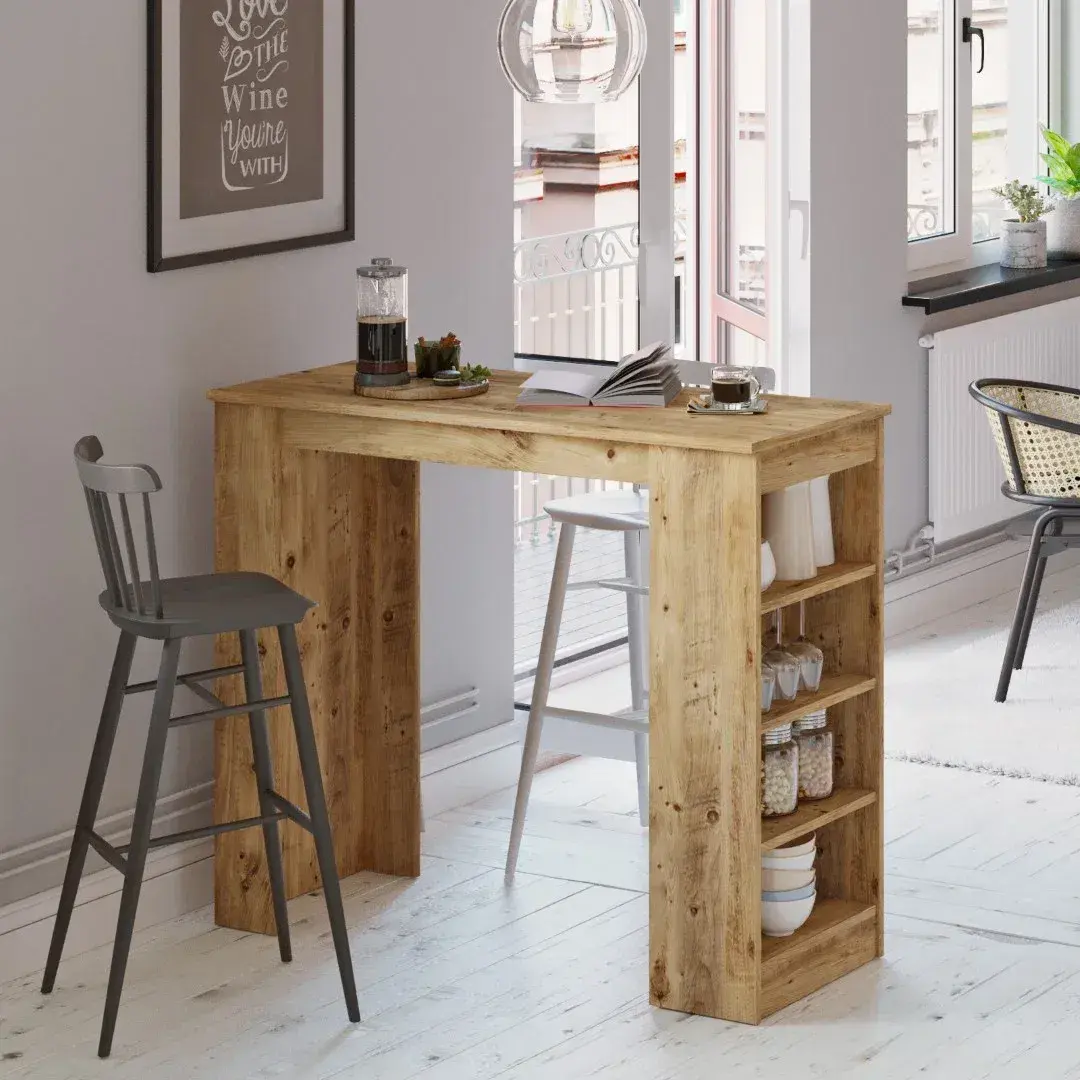 Barový stôl Houseland Masasi Atlantic borovica