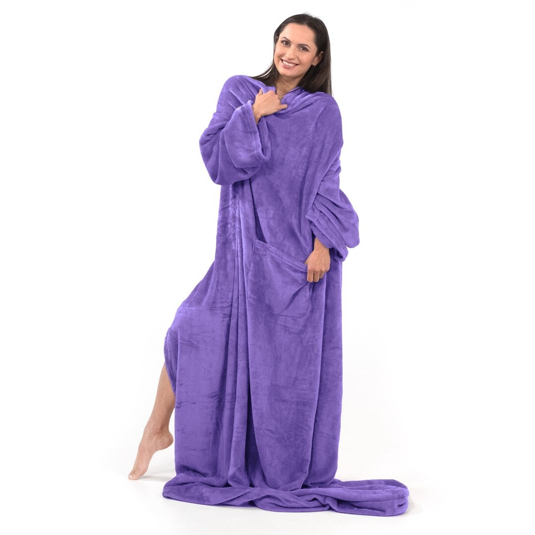 Deka s rukávmi DecoKing Lazy orgovánová