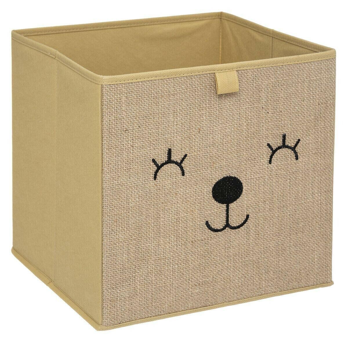 Dětský úložný box Animal hnědý