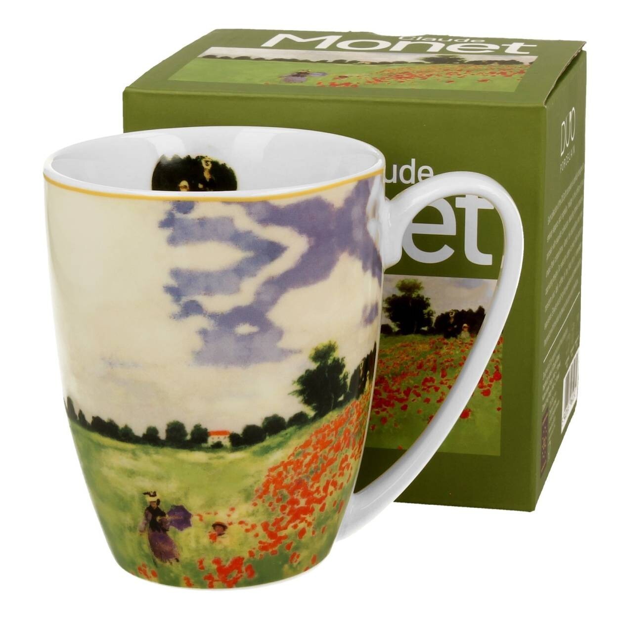 Porcelánový hrnek Monet Poppy Field 360 ml vícebarevný