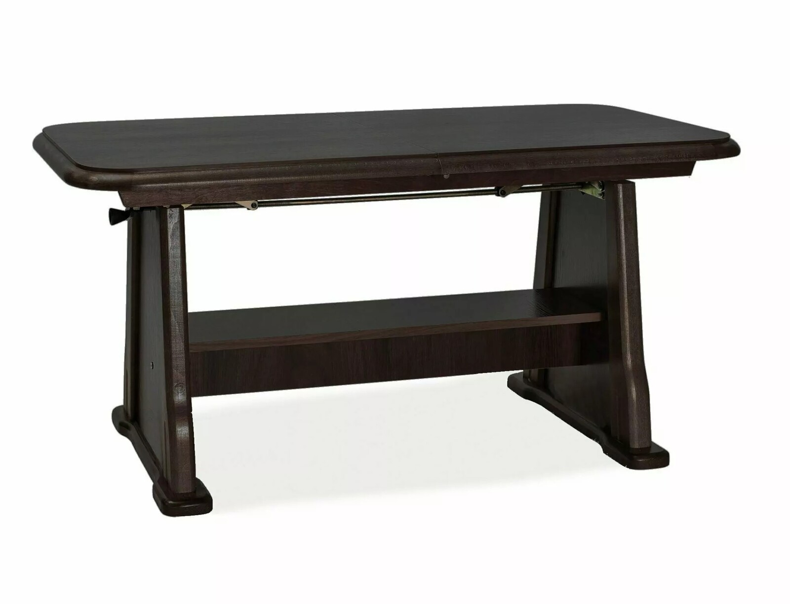 Rozkládací konferenční stolek Beata z masivu wenge