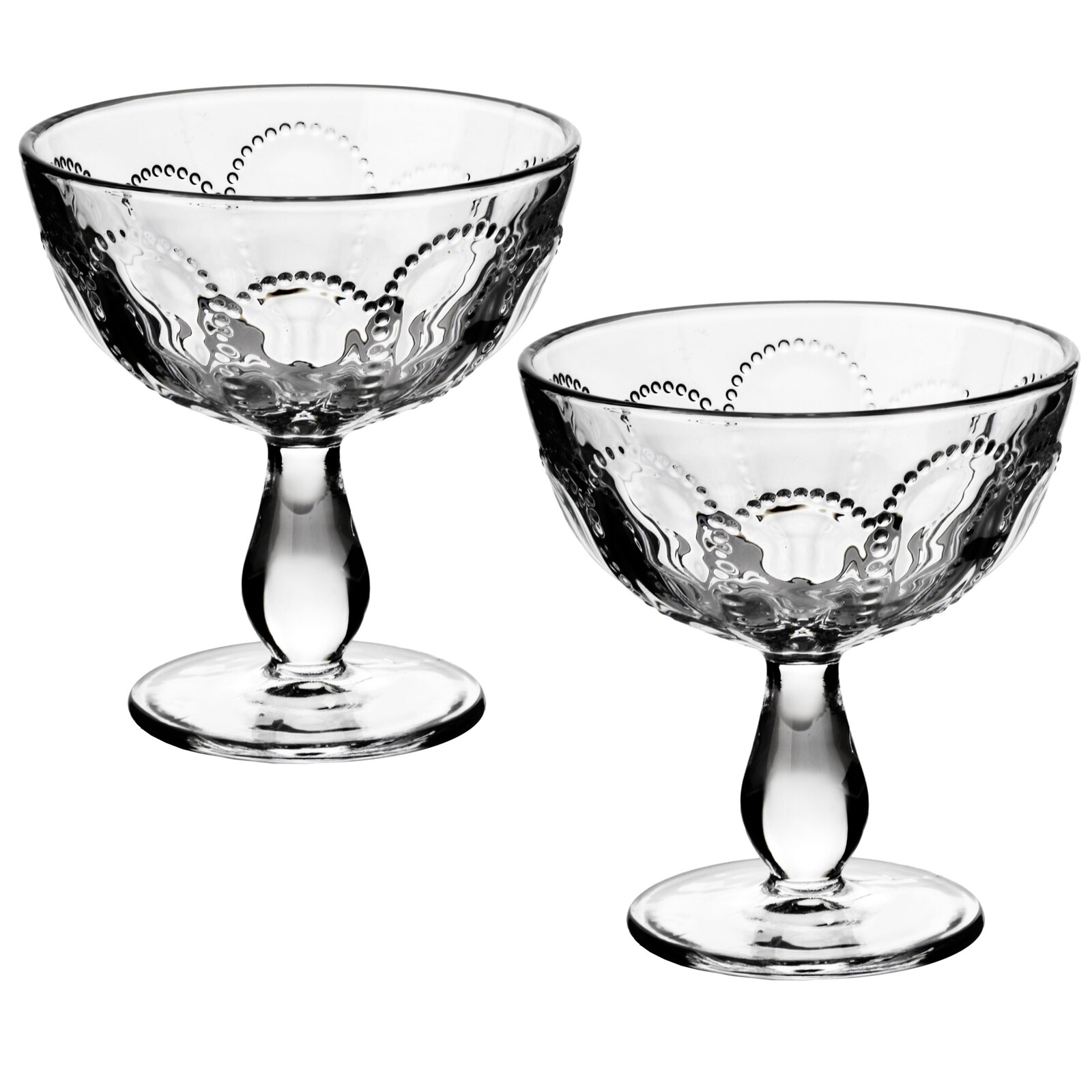 Sada 4 ks pohárů DAPHNE 310 ml čirá