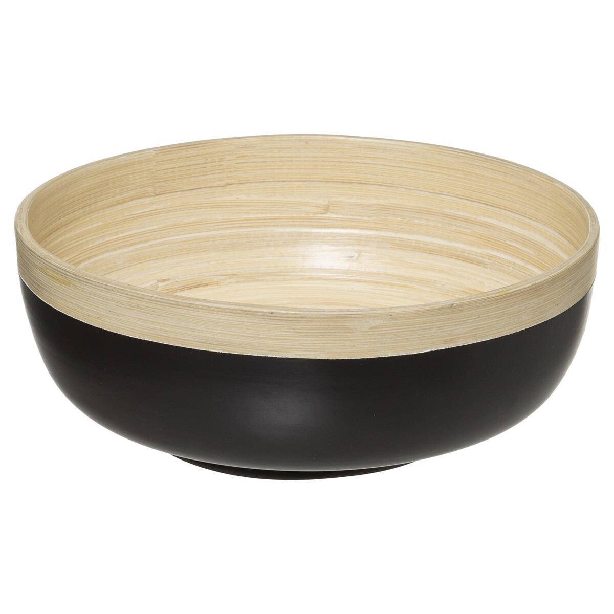 Servírovací mísa BAMBUL 1,5 l černá/bamboo