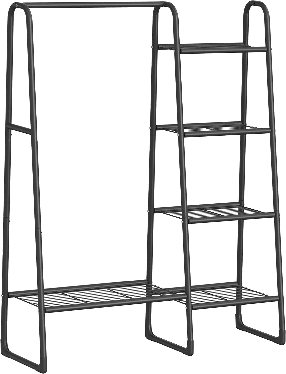 Stojan na oblečení Miltra 102 cm černý