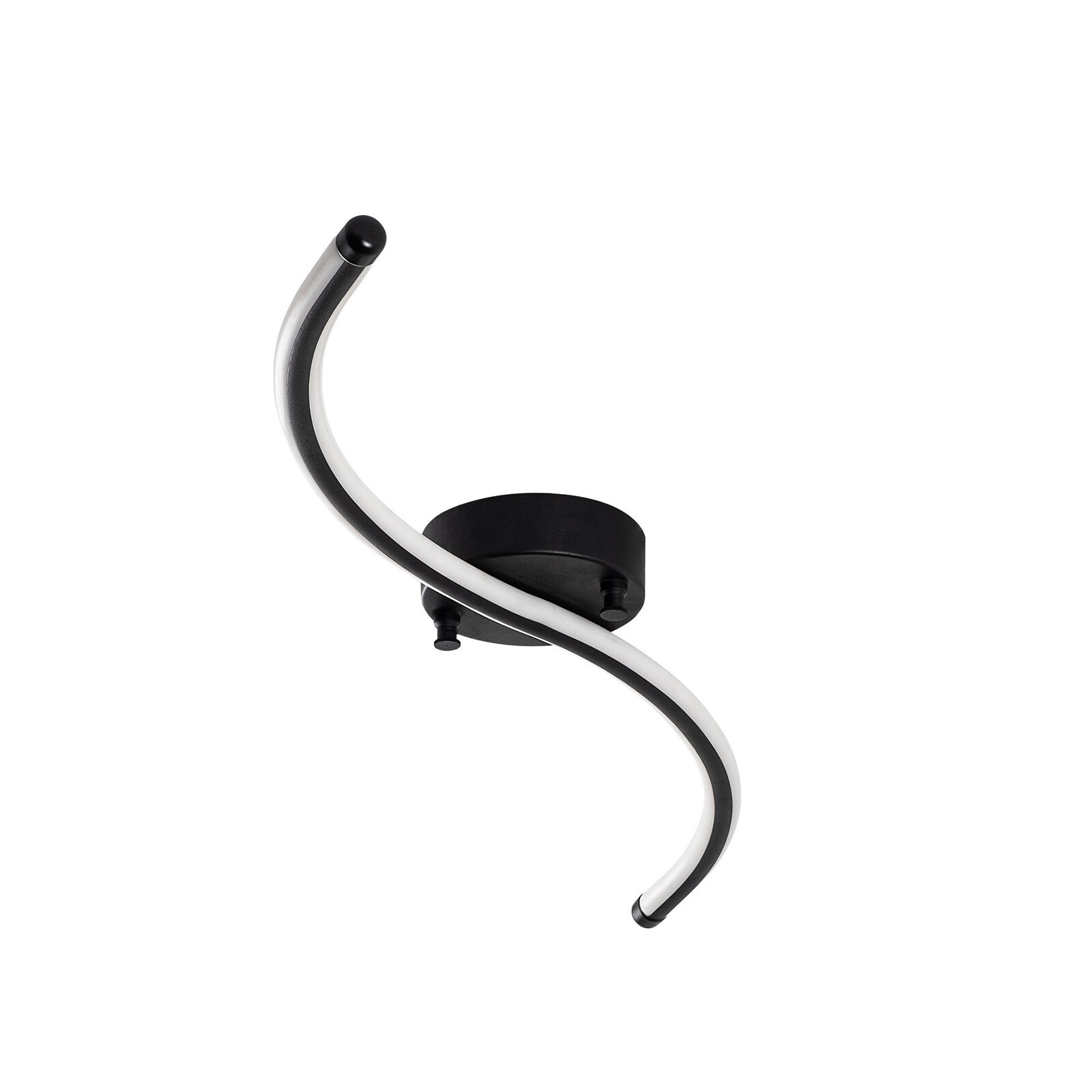 Stropní LED svítidlo Yilan černé