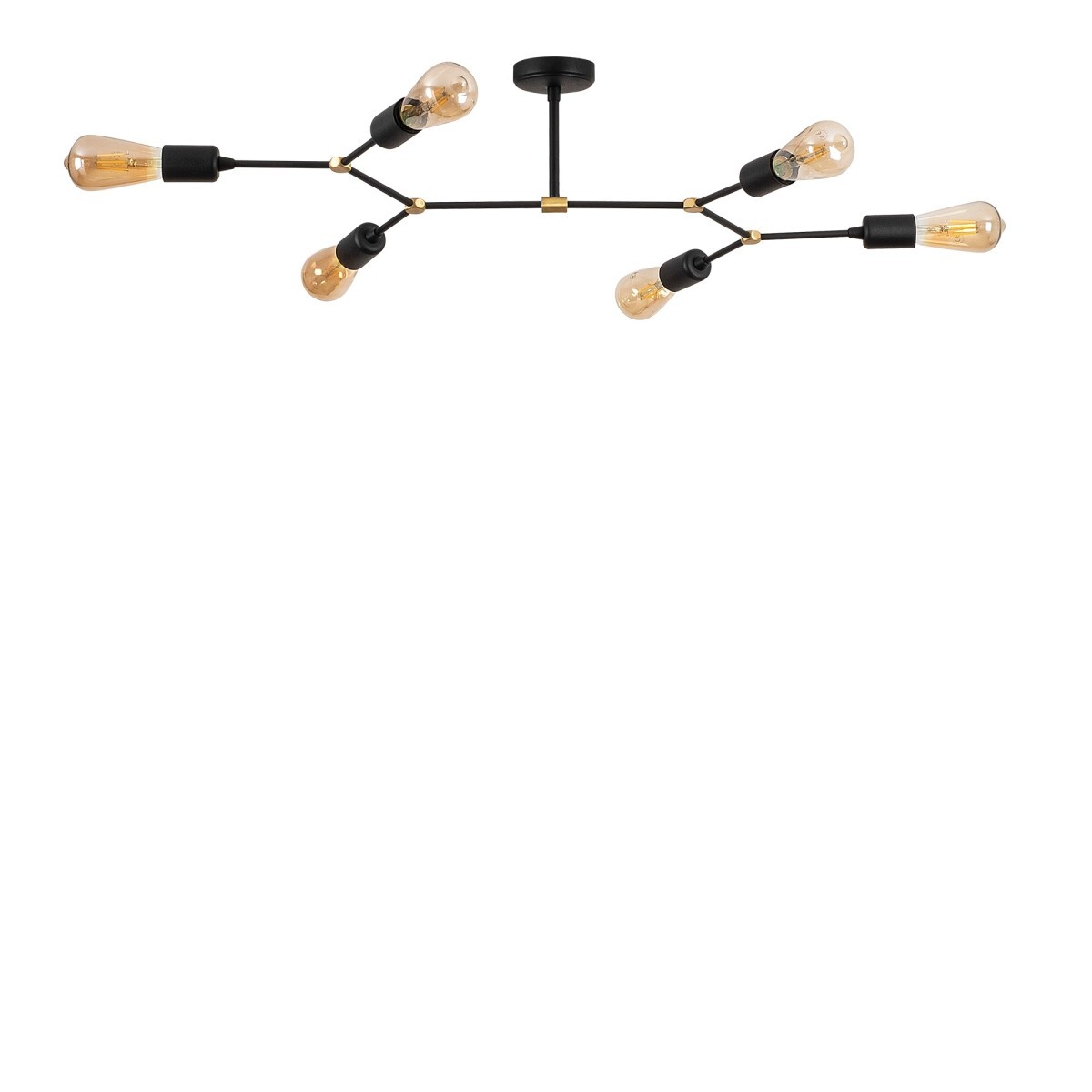 Stropní svítidlo SPARROW III černé