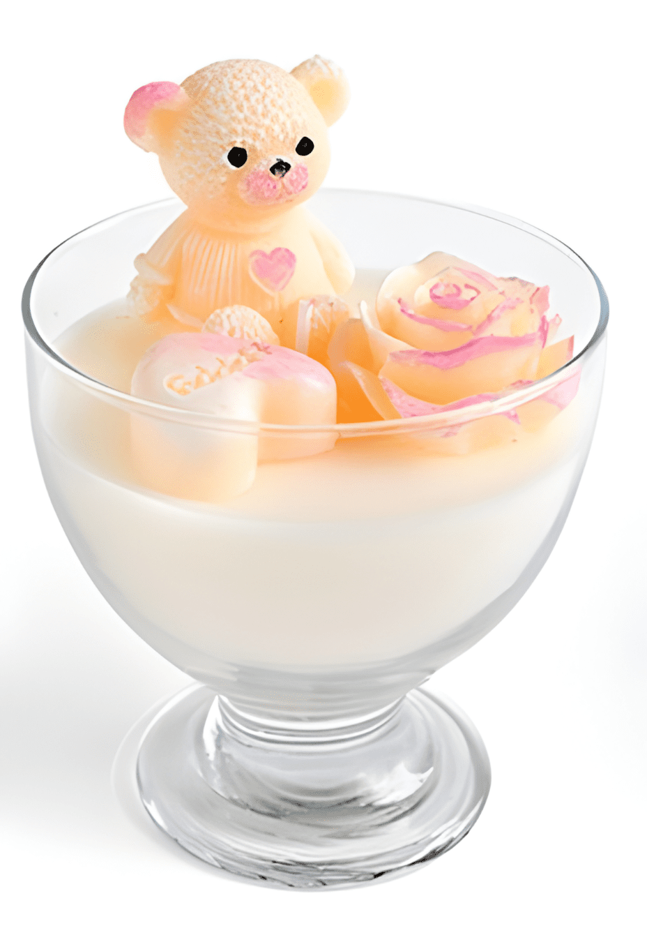 Vosková svíčka Méďa 14 cm - výber z 6 prevedení