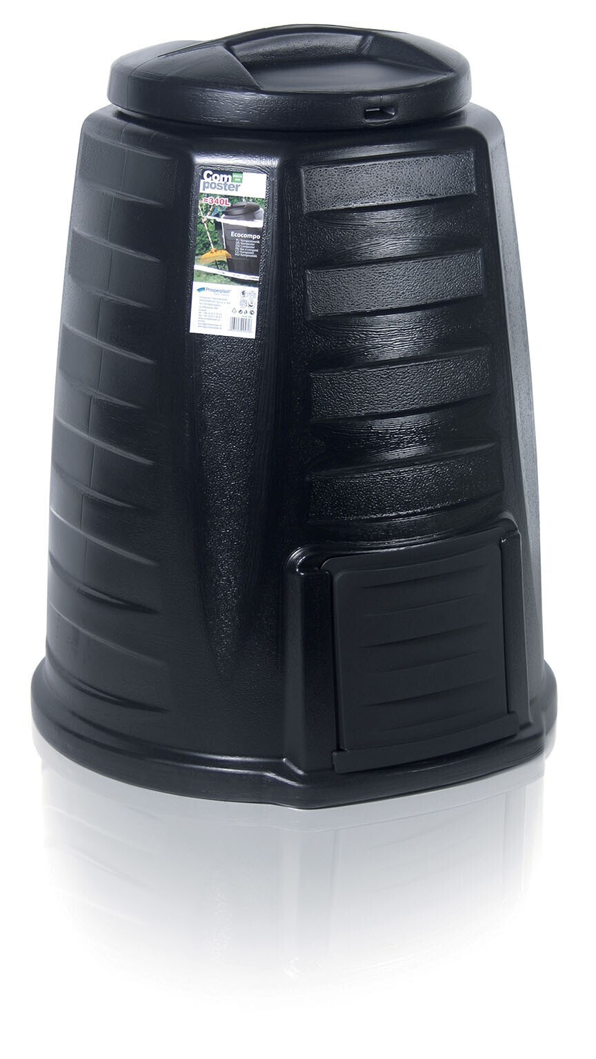Záhradný kompostér ECOCOMP 340L čierny