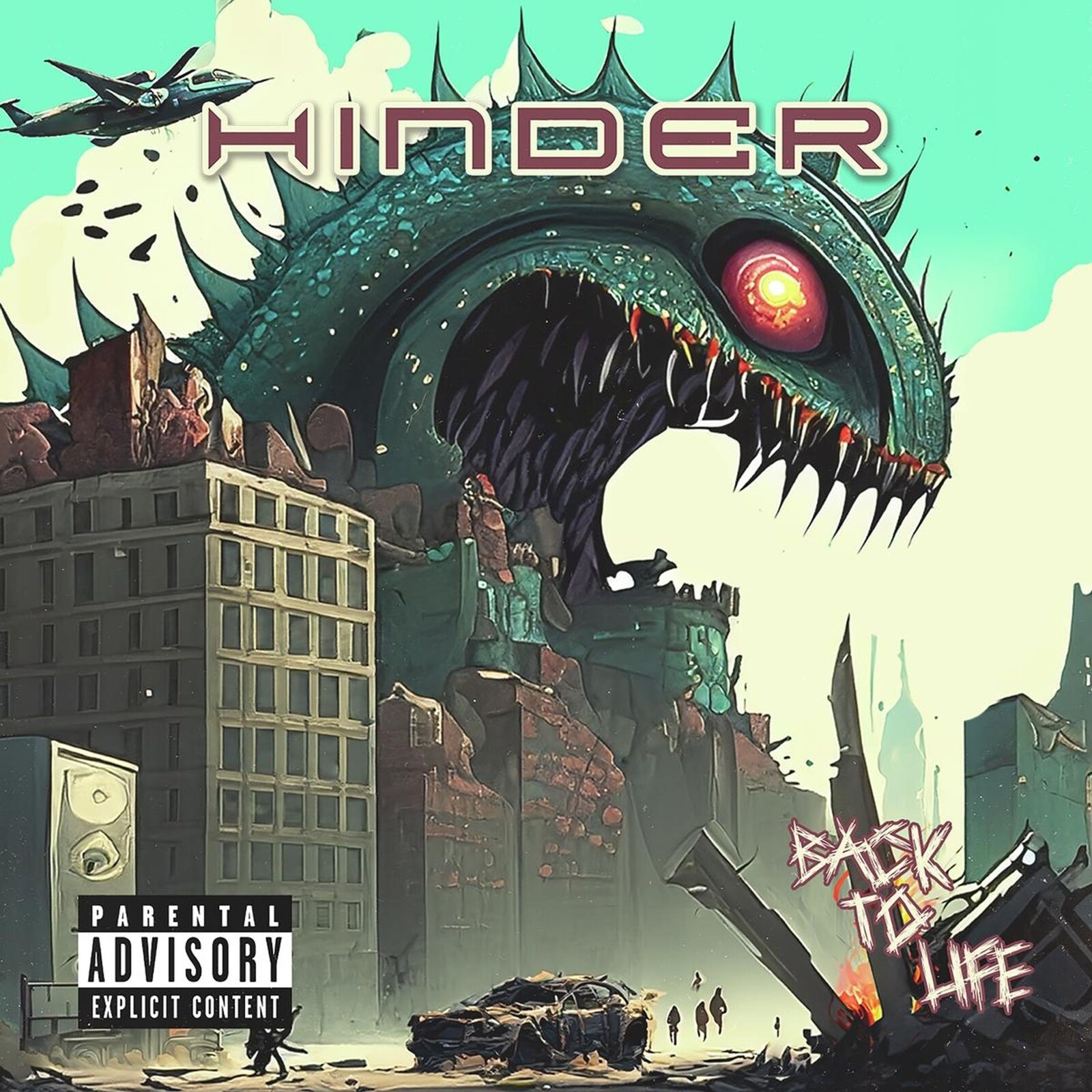 Hinder, BACK TO LIFE, CD