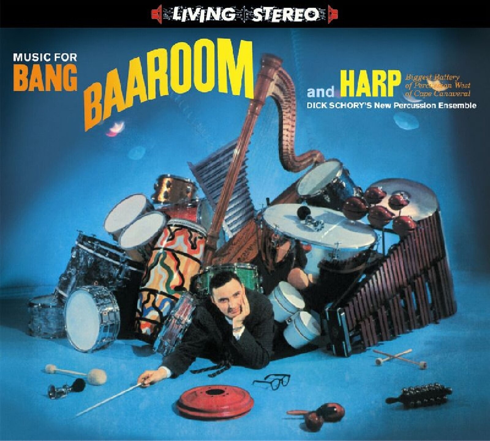 Dick Schory's New Percussion Ensemble, MUSIC FOR BANG BAAROOM & HARP, CD