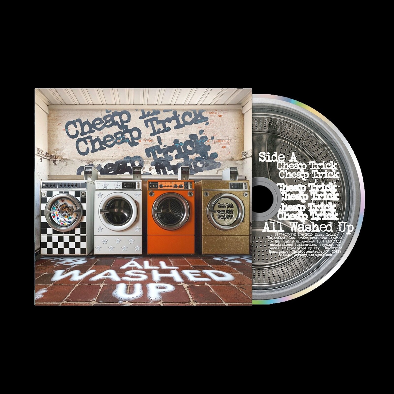 Cheap Trick, ALL WASHED UP, CD