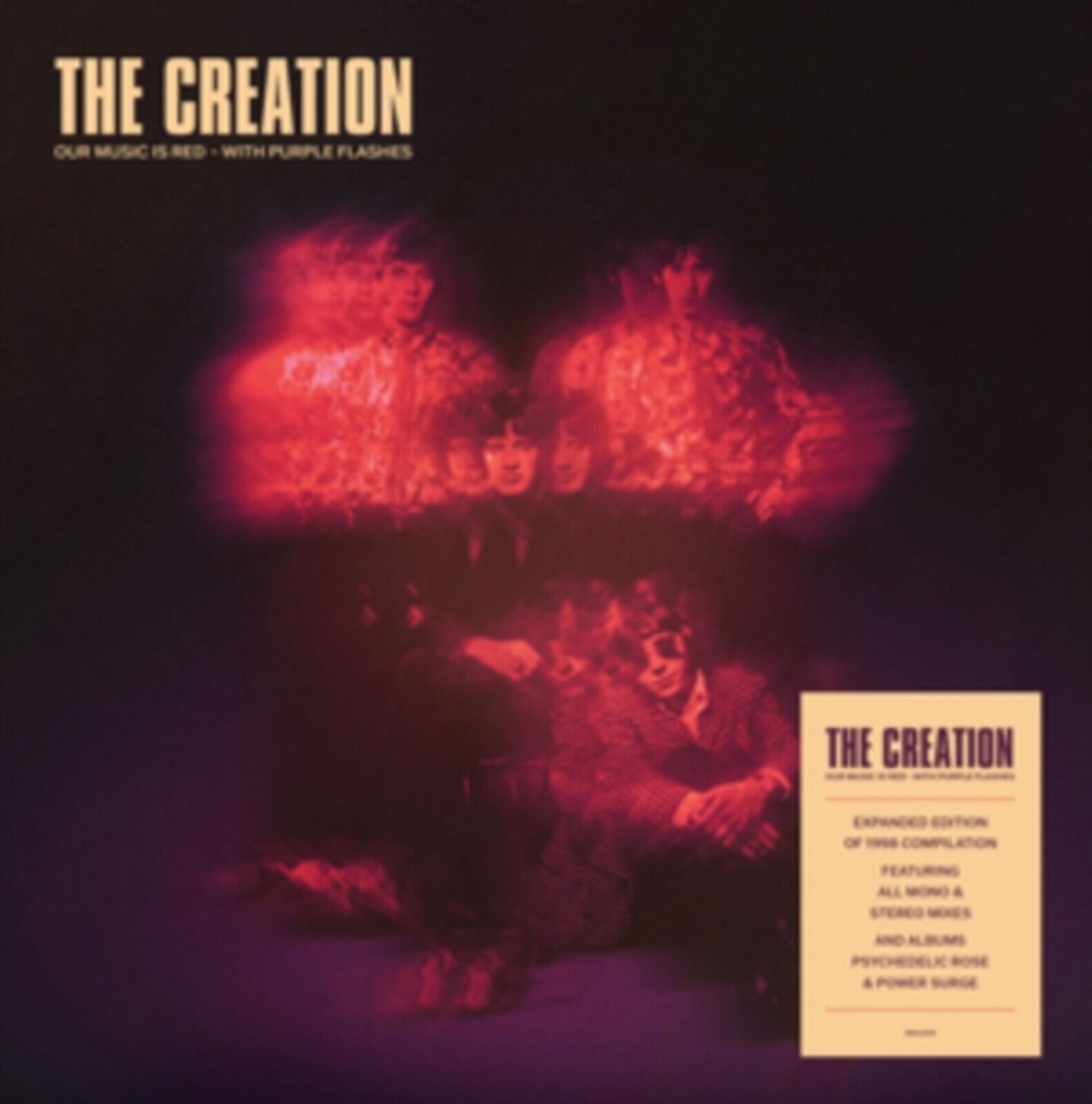 The Creation, OUR MUSIC IS RED - WITH PURPLE FLASHES, CD