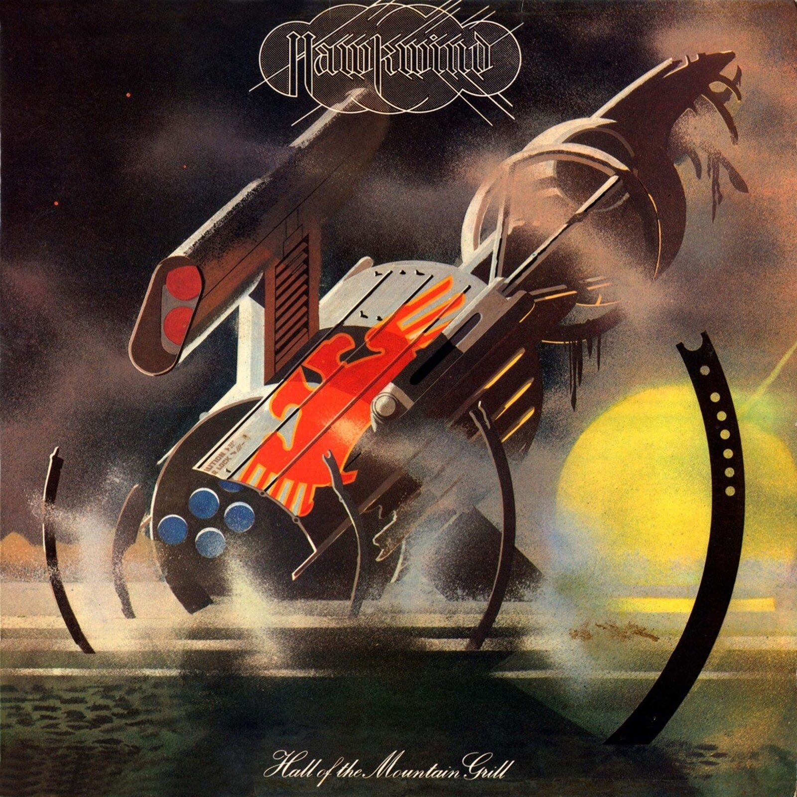 Hawkwind, HALL OF THE MOUNTAIN GRILL, CD