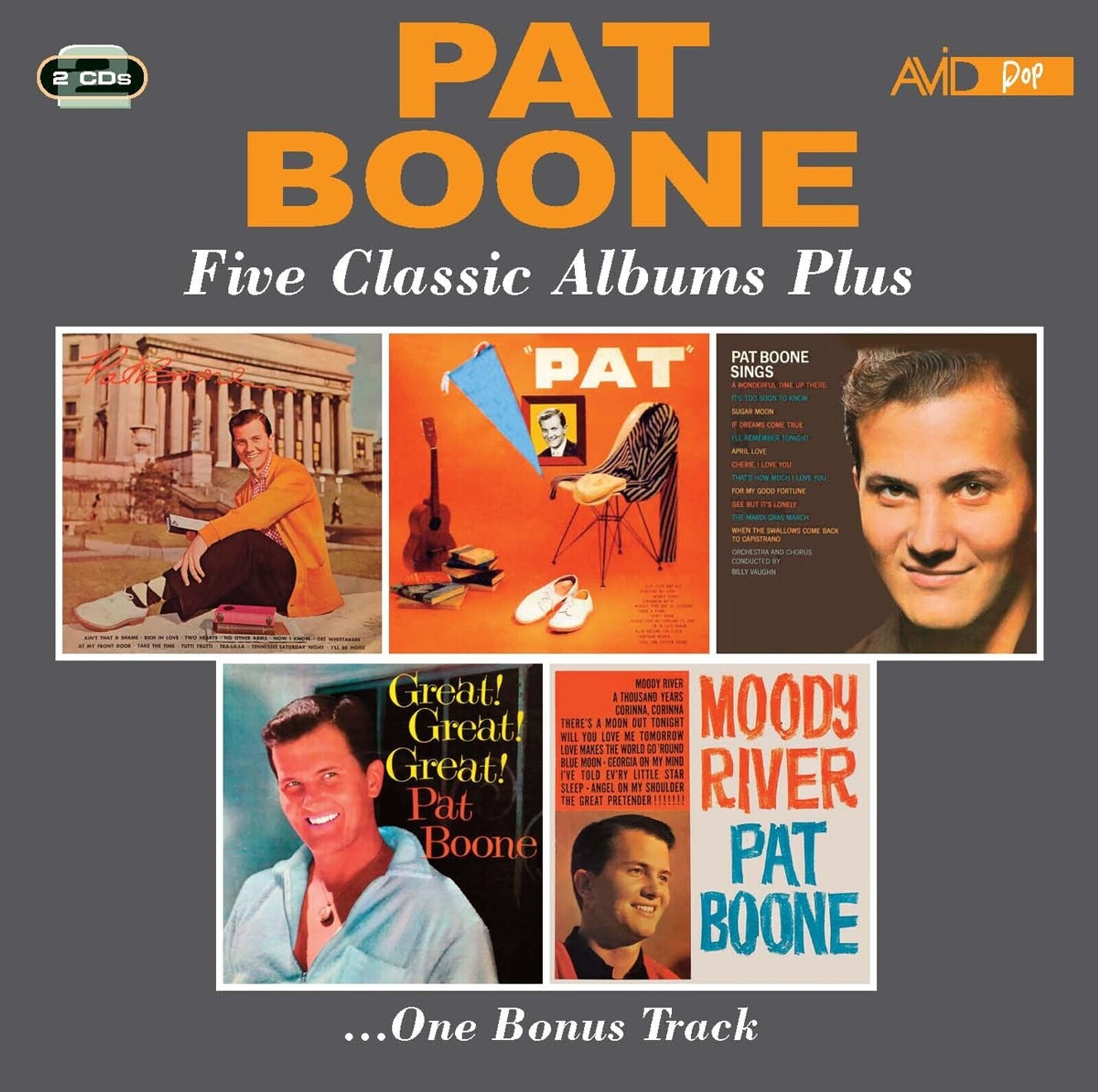 Pat Boone, FIVE CLASSIC ALBUMS PLUS, CD