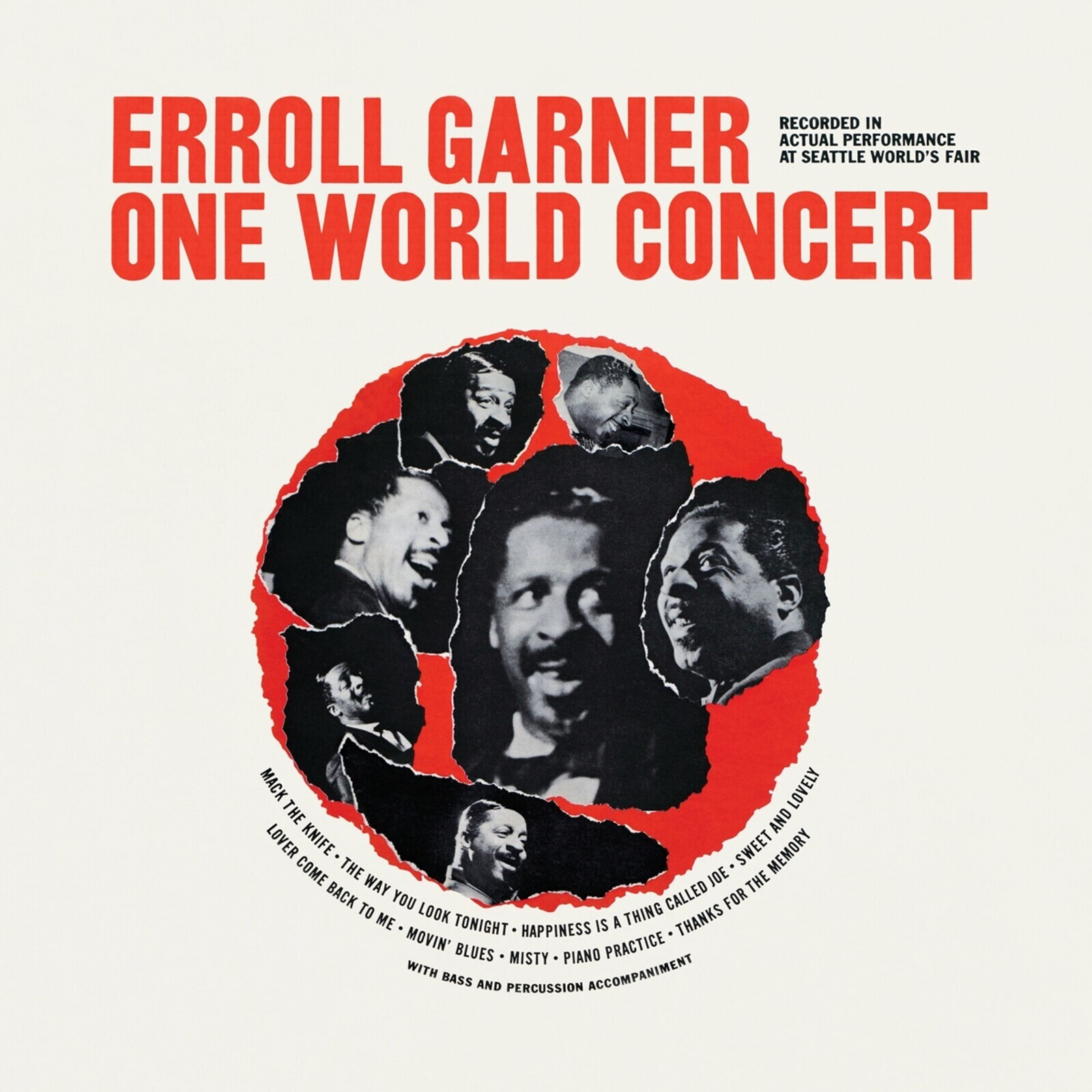 Erroll Garner, ONE WORLD CONCERT, CD
