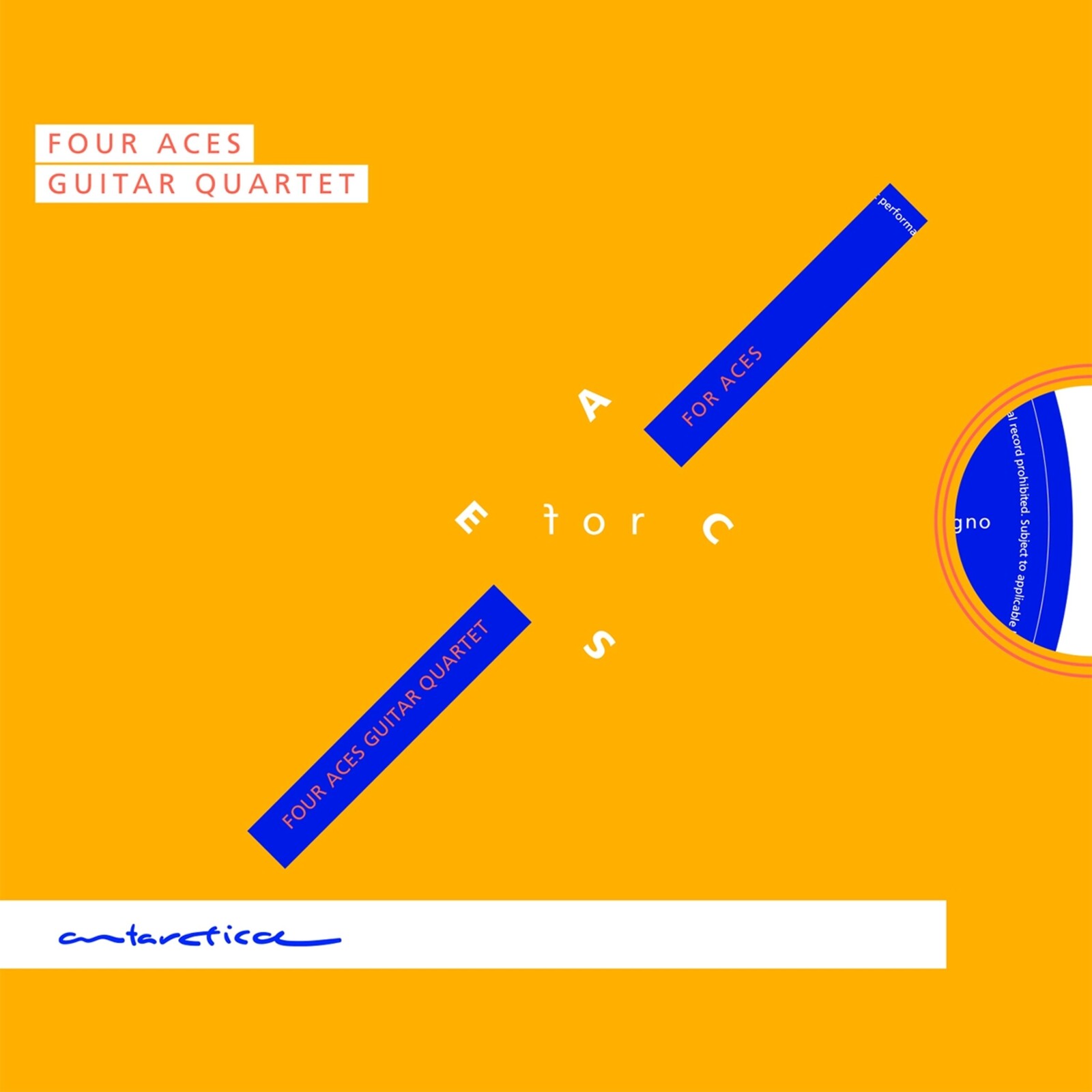 Four Aces Guitar Quartet, FOR ACES, CD