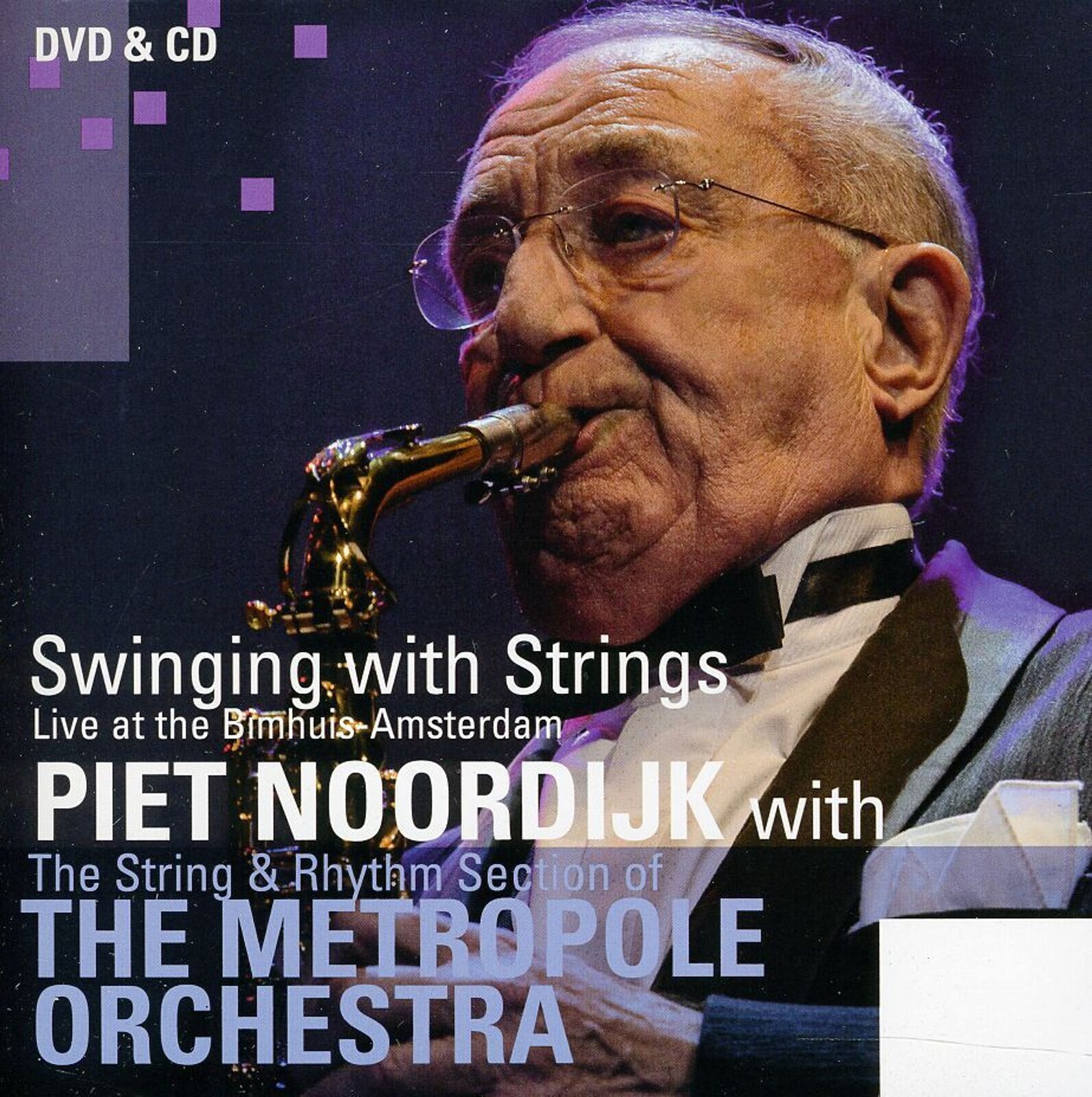 Piet Noordijk, SWINGING WITH STRINGS (CD & DVD), CD