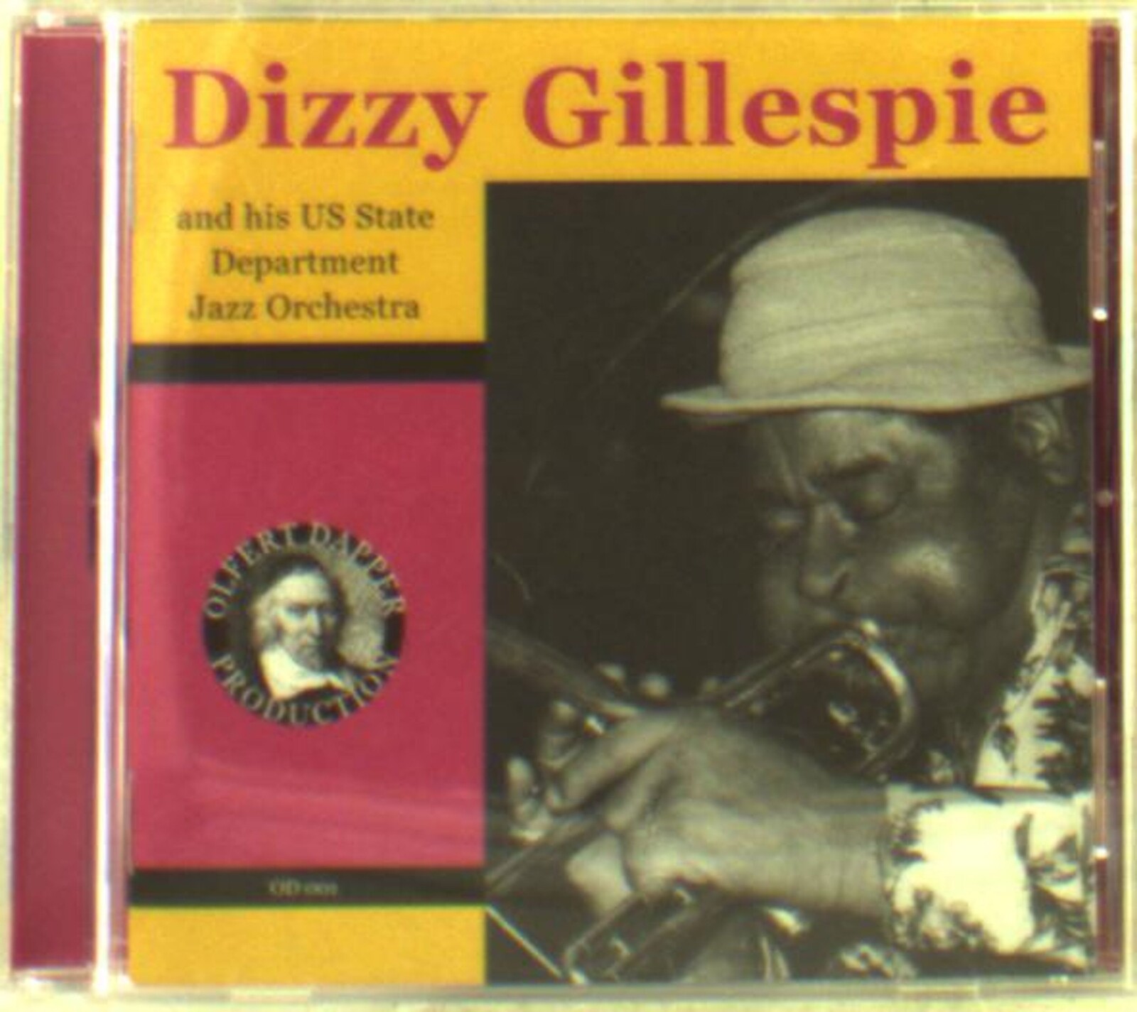 Dizzy Gillespie, DIZZY GILLESPIE AND HIS US STATE DEPARTMENT JAZZ O, CD