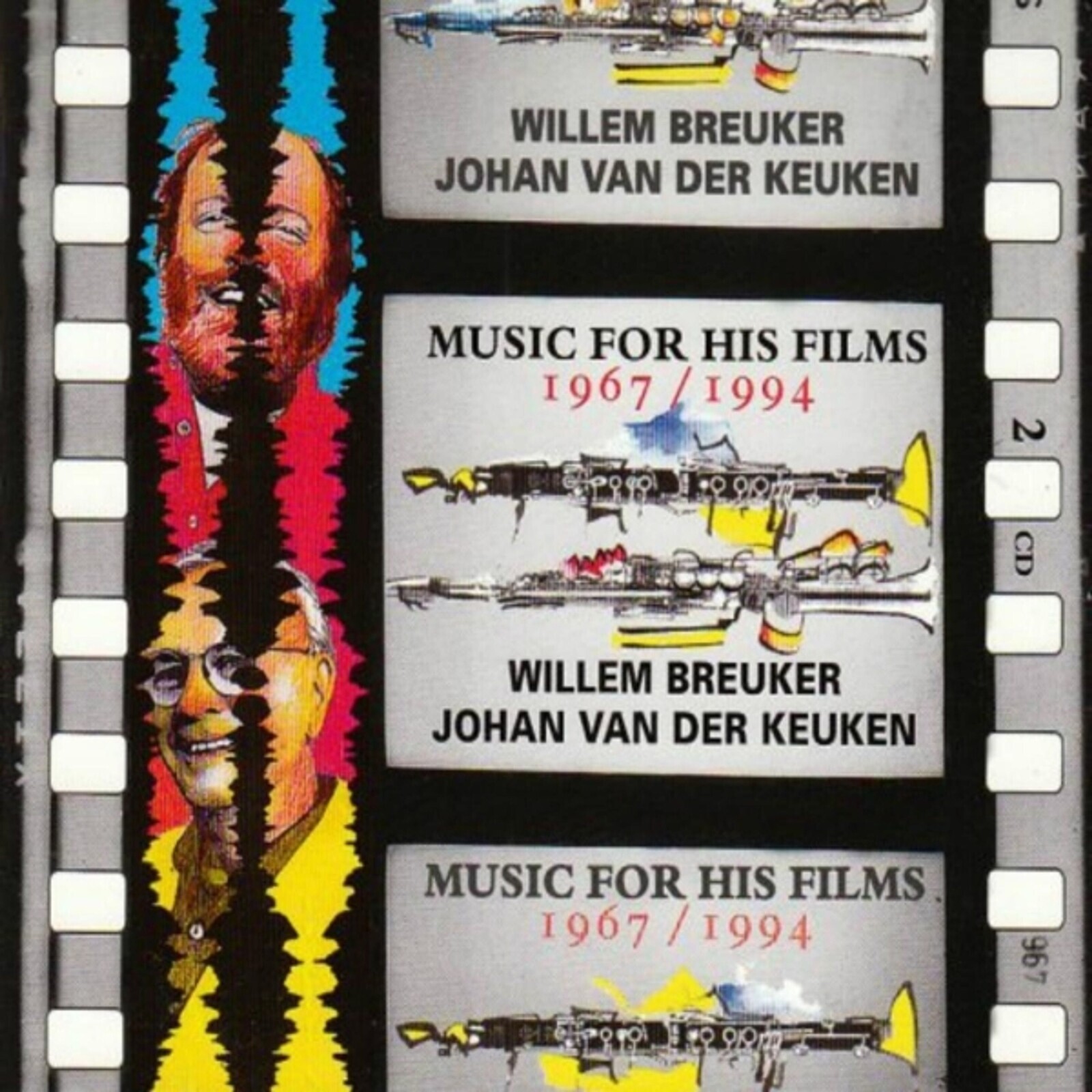 Willem Breuker, MUSIC FOR HIS FILMS - 1967/1994, CD