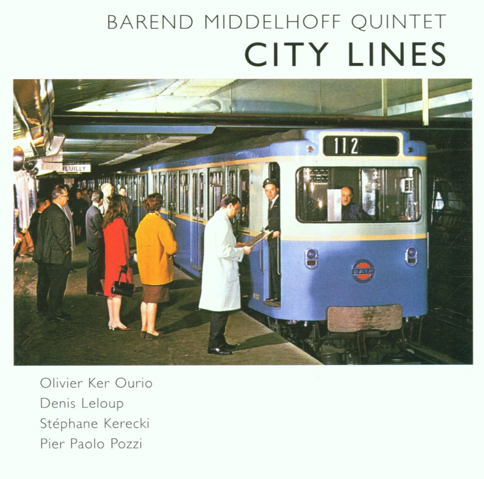 Barend Middelhoff Quintet, CITY LIGHTS, CD