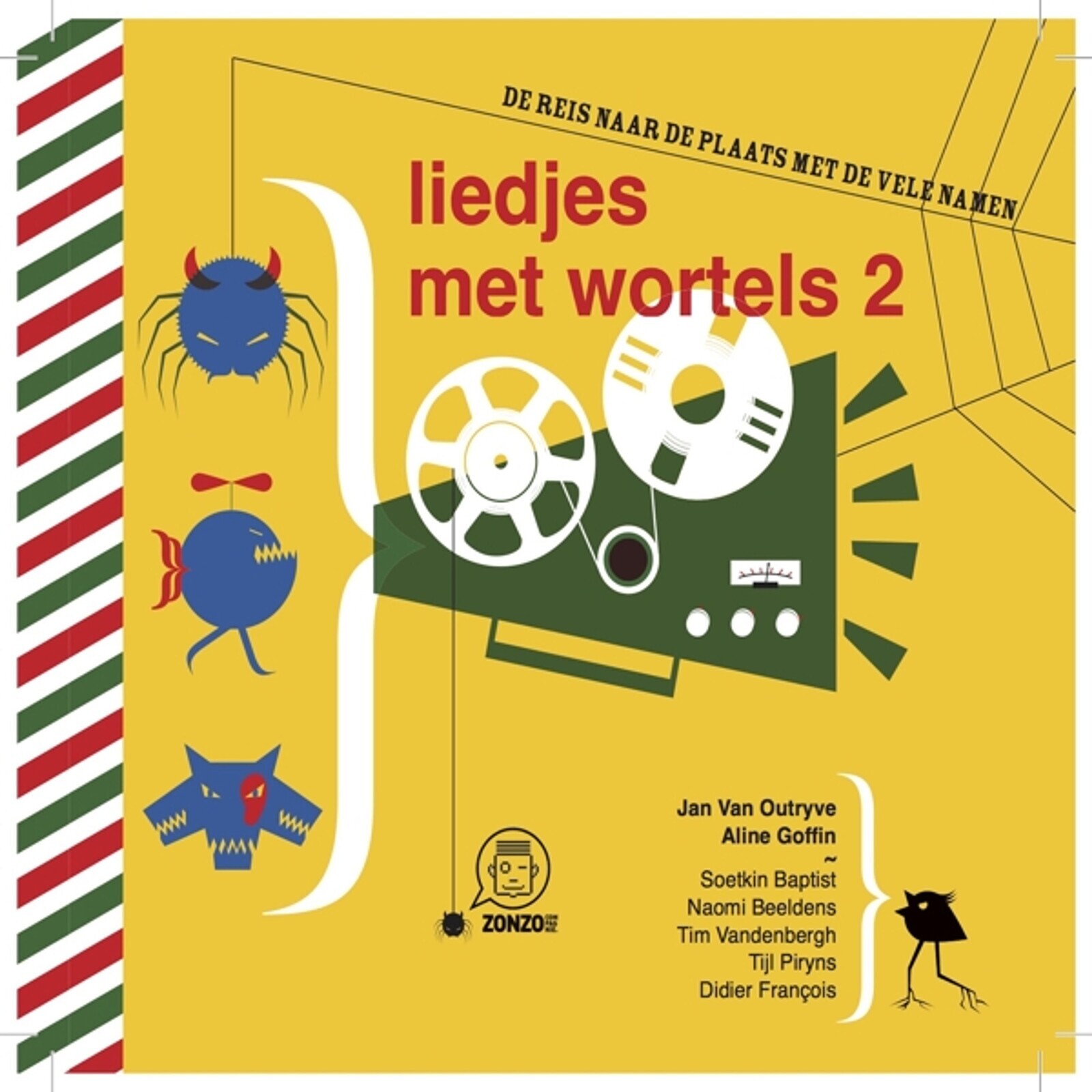 Jan Van Outryve, LIEDJES MET WORTELS II, CD