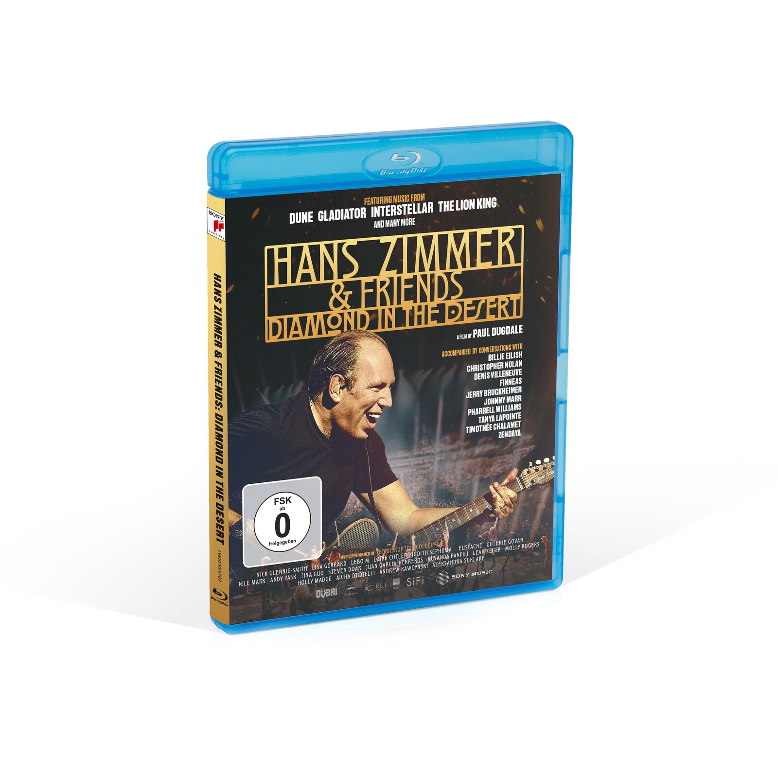 Hans Zimmer, Hans Zimmer Live - Diamond In the Desert, Blu-ray