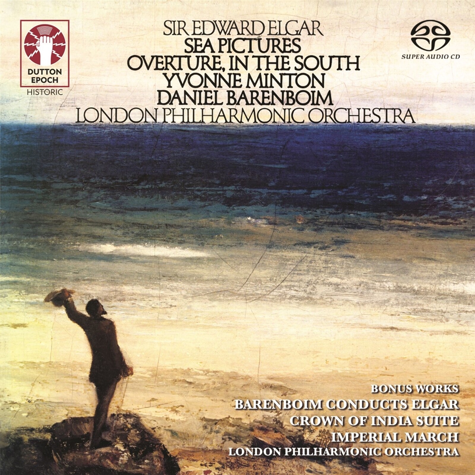 London Philharmonic Orchestra, EDWARD ELGAR: SEA PICTURES/OVERTURE, IN THE SOUTH/CROWN OF INDIA SUITE/IMPERIAL MARCH, CD