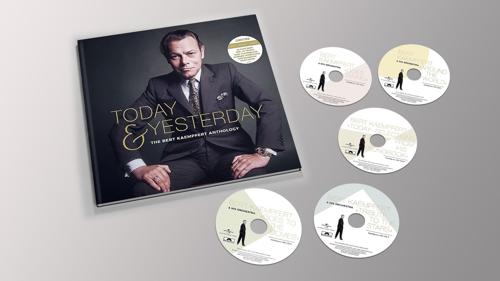 Bert Kaempfert, TODAY & YESTERDAY - THE BERT KAEMPFERT ANTHOLOGY, CD