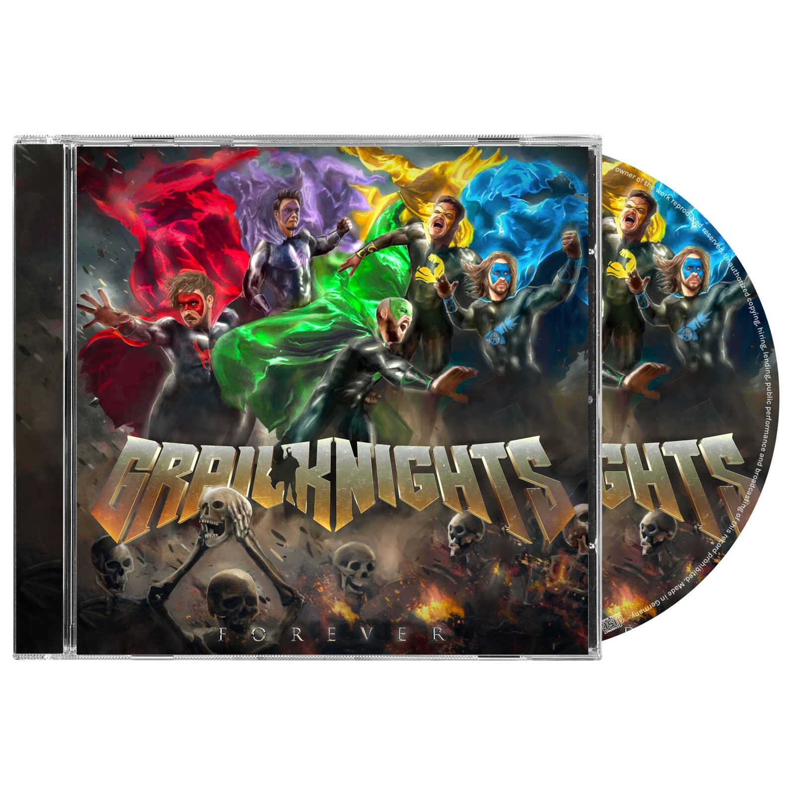 Grailknights, FOREVER, CD