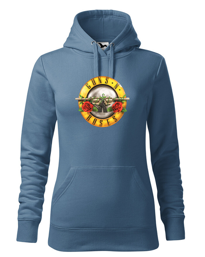 Dámska mikina Guns N’ Roses - mikina pre fanúšikov hudobnej skupiny Guns N’ Roses