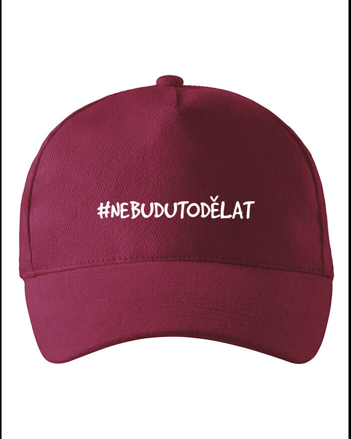 Unisex šiltovka NebuduToDělat