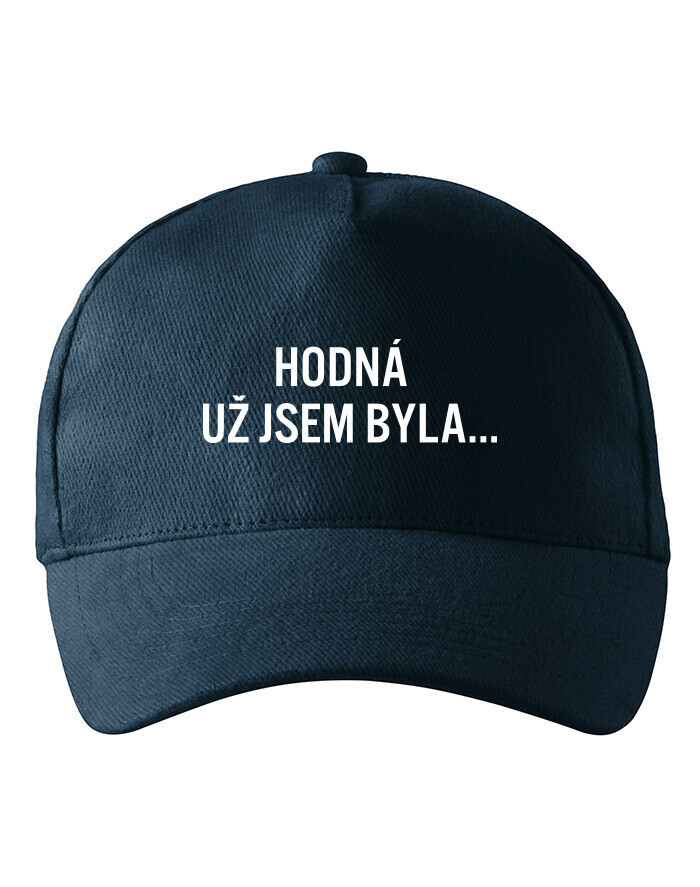 Šiltovka Hodná už jsem byla – unisex štýl s humorom