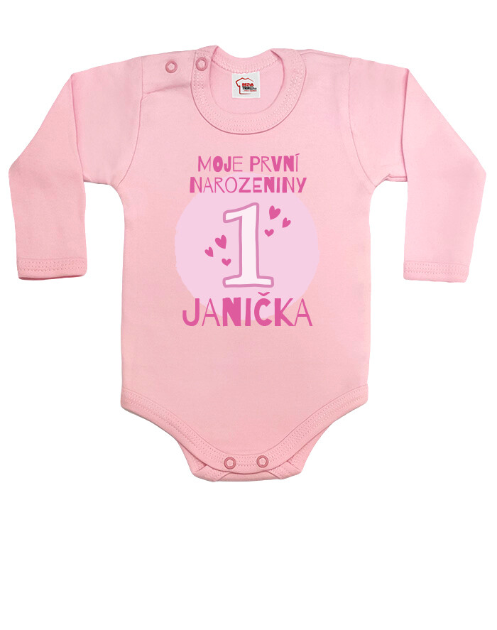 Detské narodeninové body s voliteľným vekom a menom – originálny darček