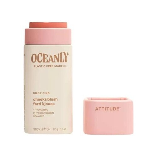 Tuhá krémová lícenka ATTITUDE Oceanly - Silky Pink 8,5g