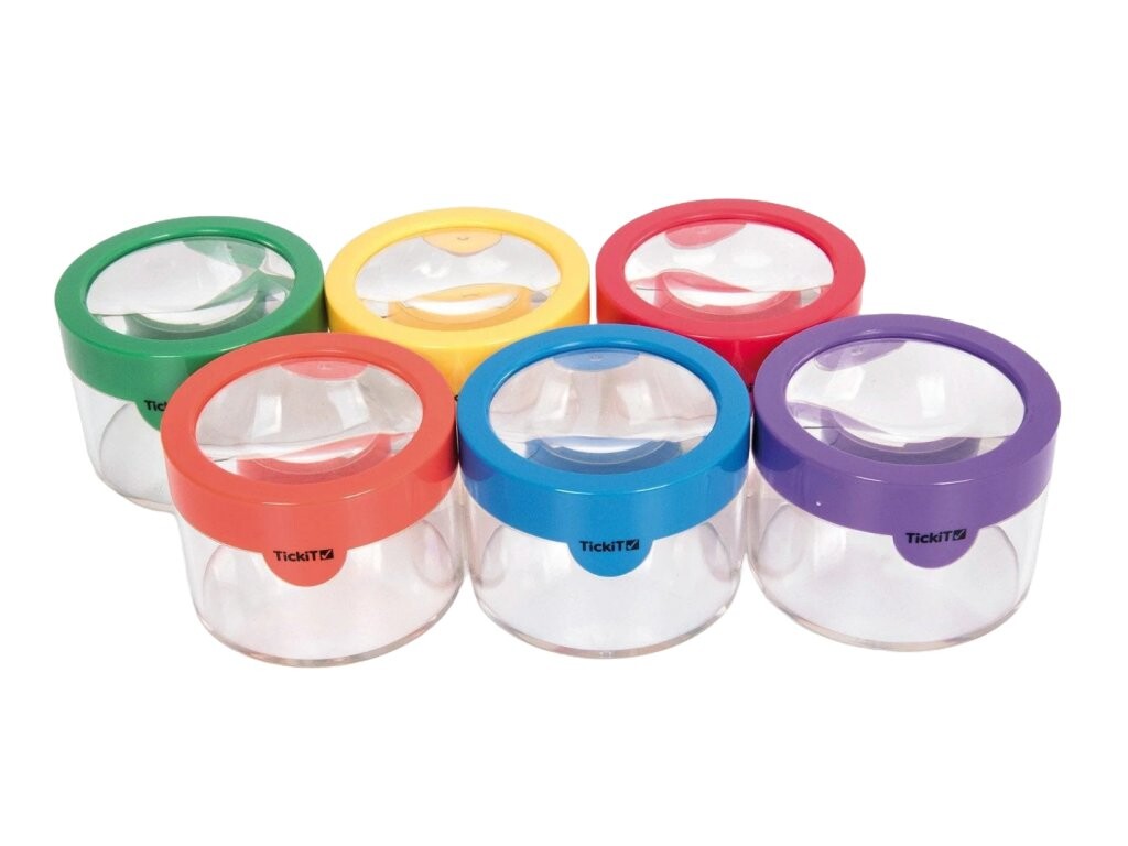 Duhová zvětšovací nádoba (1 ks) Barva: fialová