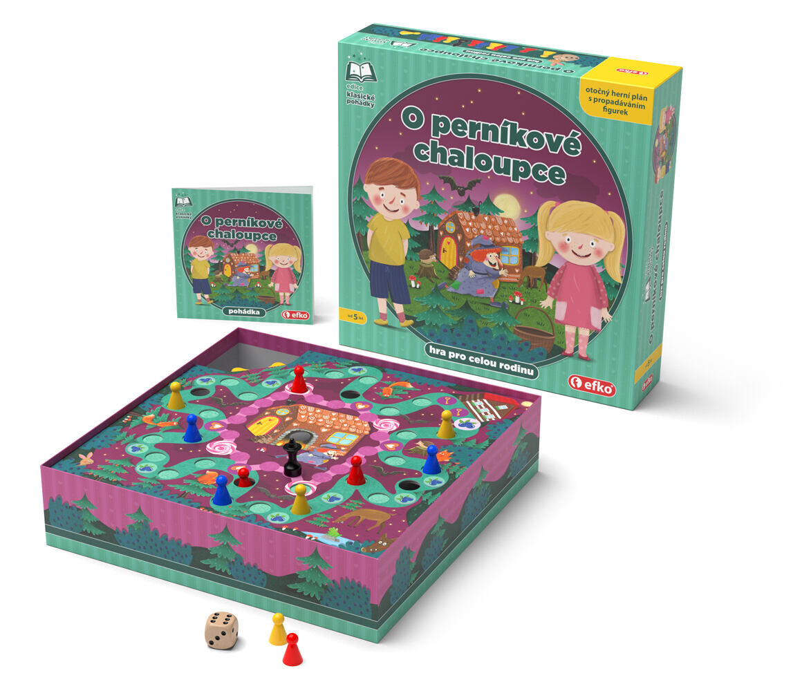 Efko O medovníkovom domčeku - stolová spoločenská rodinná hra