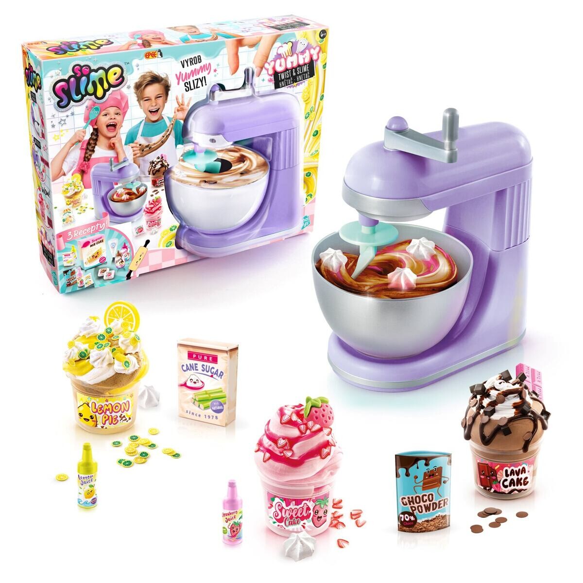 So Slime Hnetač cesta Yummy Twist & Slime