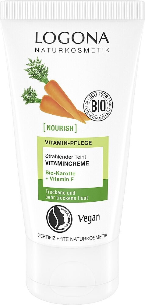 Logona Vitamínový krém BIO karotka a vitamínom F 50ml
